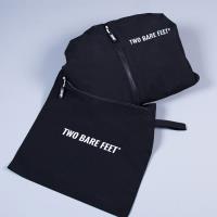 Two Bare Feet Kids Weatherproof Packable Changing Robe & Travel Bag - Black / Forest Green Extra Image 5 Preview